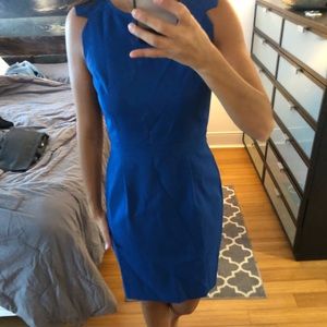 Jcrew royal blue pencil dress